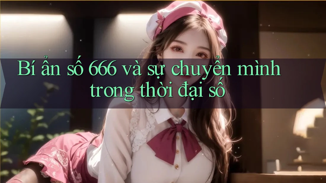 Bí ẩn số 666 và sự chuyển mình trong thời đại số
