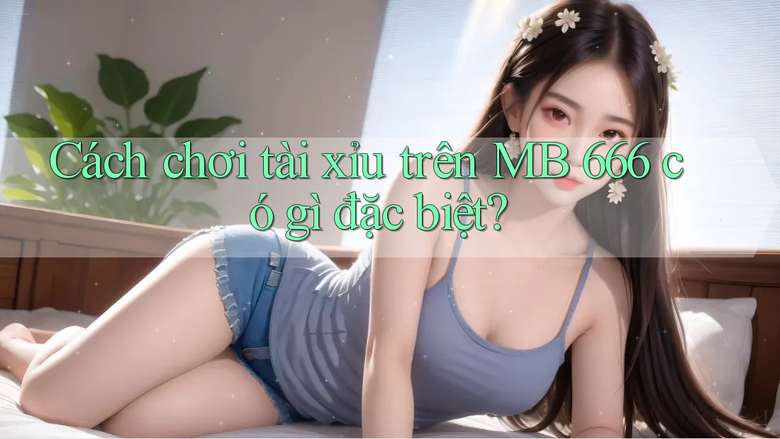 Cách chơi tài xỉu trên MB 666 có gì đặc biệt?
