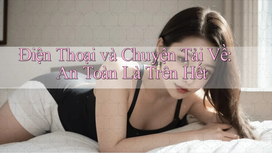Điện Thoại và Chuyện Tải Về: An Toàn Là Trên Hết