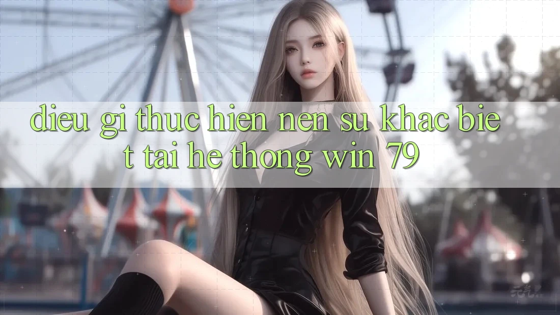 Điều Gì Thực hiện Nên Sự Khác Biệt Tại Hệ Thống Win 79?