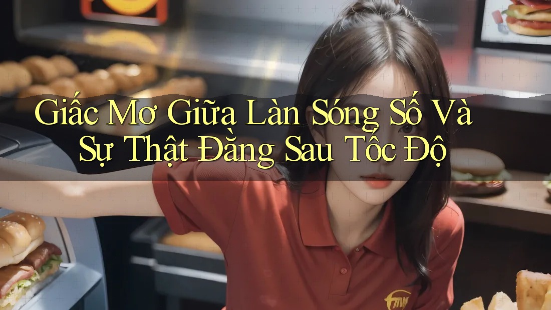 Giấc Mơ Giữa Làn Sóng Số Và Sự Thật Đằng Sau Tốc Độ