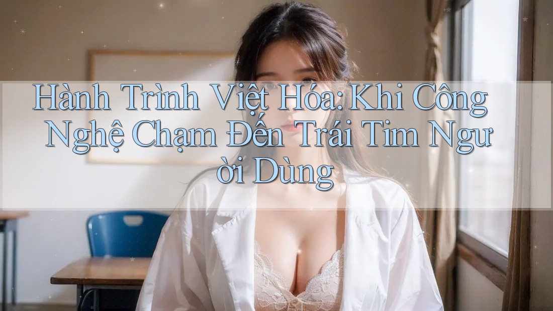 Hành Trình Việt Hóa: Khi Công Nghệ Chạm Đến Trái Tim Người Dùng