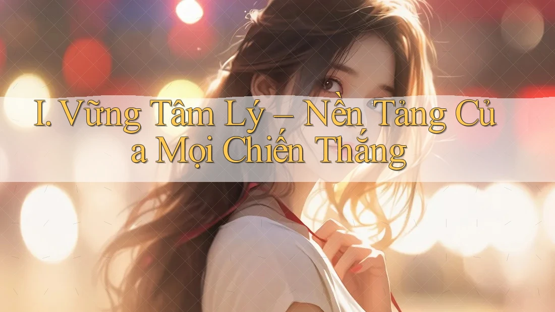 I. Vững Tâm Lý – Nền Tảng Của Mọi Chiến Thắng