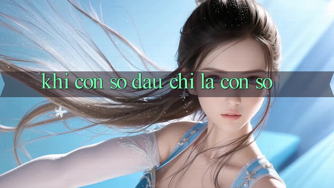 Khi con số đâu chỉ là con số