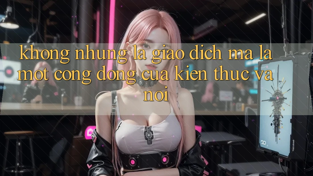 Không những Là Giao Dịch, Mà Là Một Cộng Đồng Của Kiến Thức và Nói