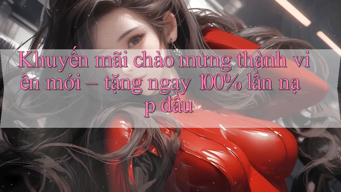 Khuyến mãi chào mừng thành viên mới – tặng ngay 100% lần nạp đầu
