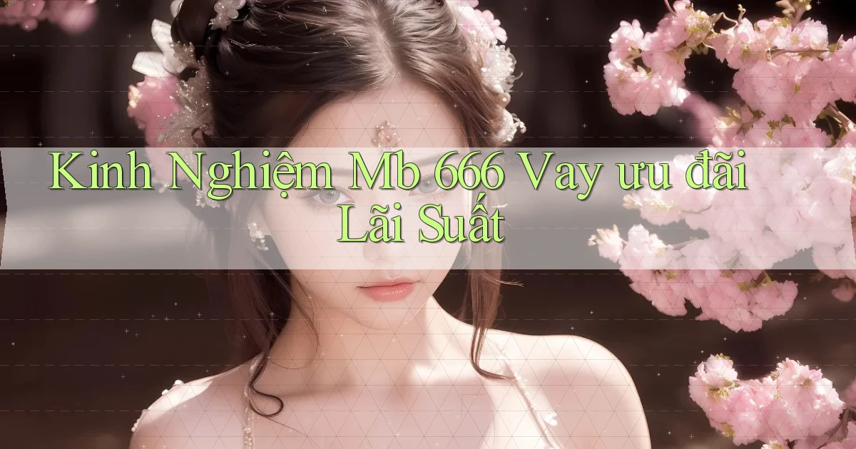 kinh nghiệm mb 666 vay ưu đãi lãi suất