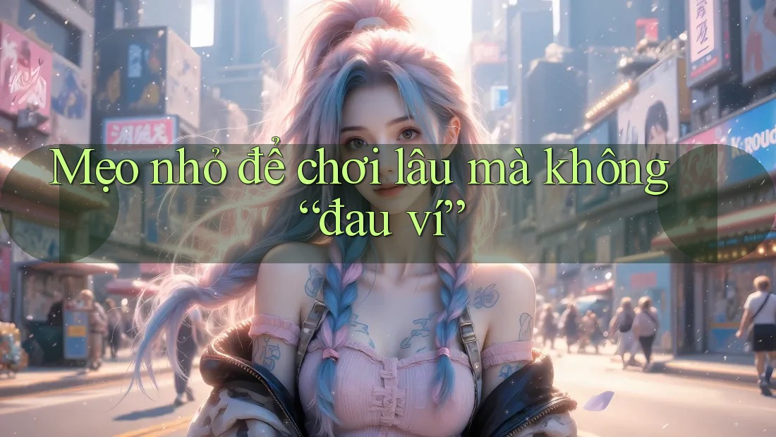 Mẹo nhỏ để chơi lâu mà không “đau ví”