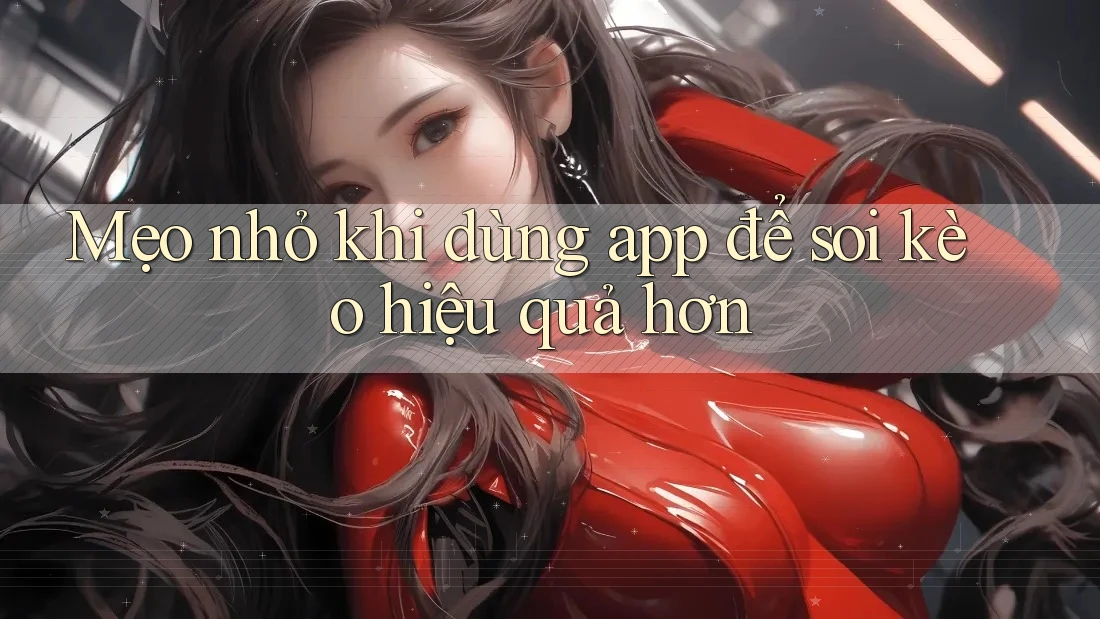 Mẹo nhỏ khi dùng app để soi kèo hiệu quả hơn