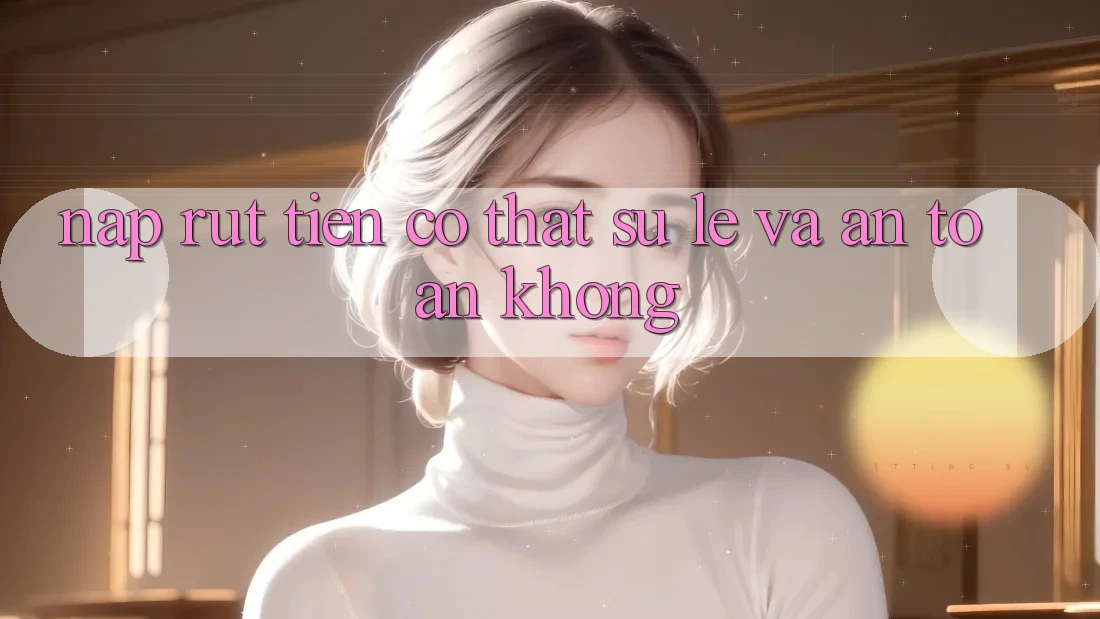 Nạp rút tiền có thật sự lẹ và an toàn không?