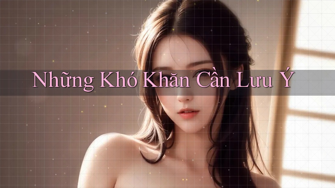 Những Khó Khăn Cần Lưu Ý Những Khó Khăn Cần Lưu Ý