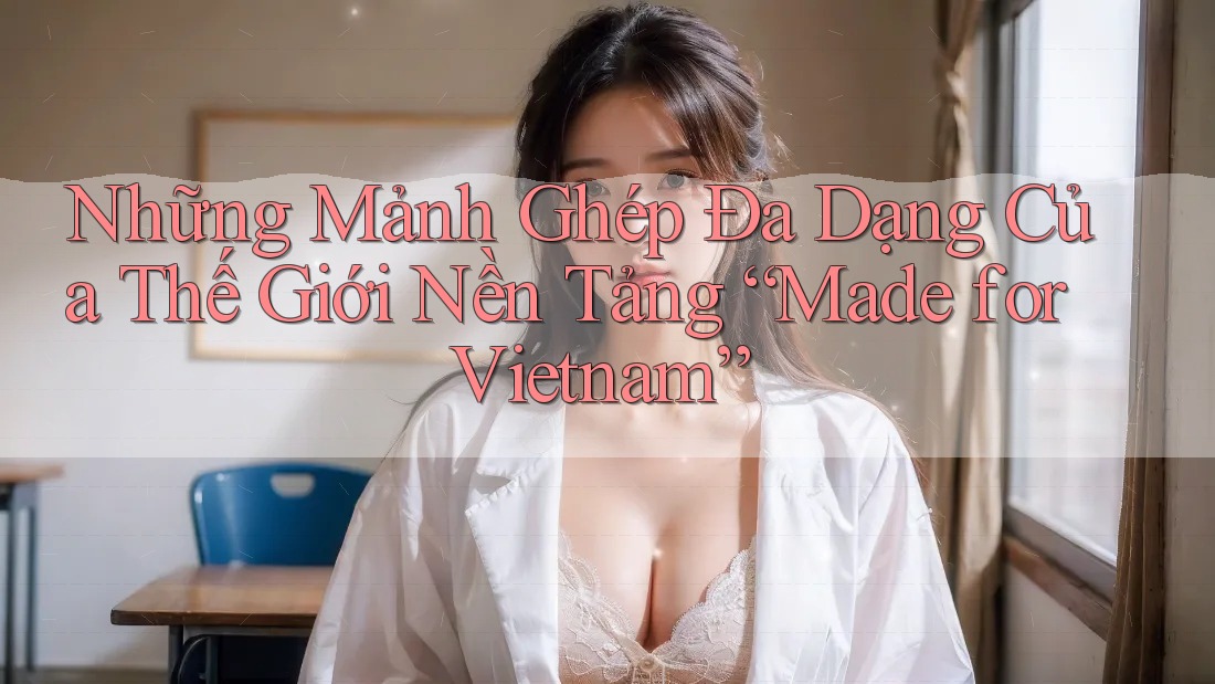 Những Mảnh Ghép Đa Dạng Của Thế Giới Nền Tảng “Made for Vietnam”
