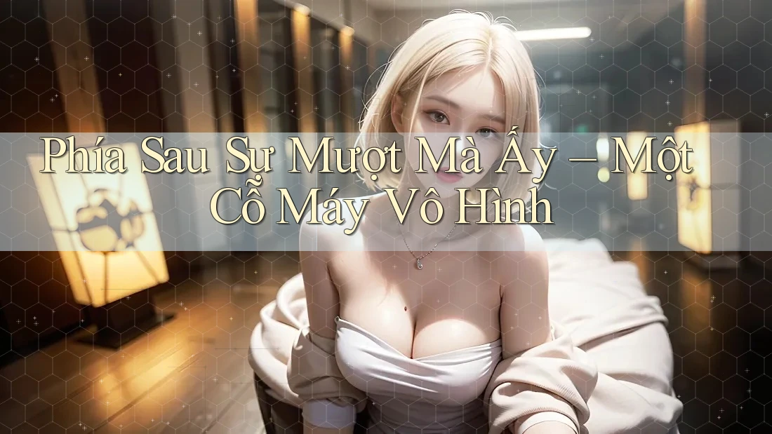Phía Sau Sự Mượt Mà Ấy – Một Cỗ Máy Vô Hình
