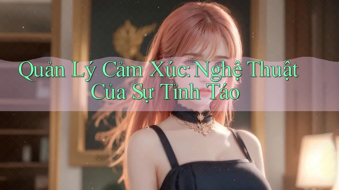 Quản Lý Cảm Xúc: Nghệ Thuật Của Sự Tỉnh Táo