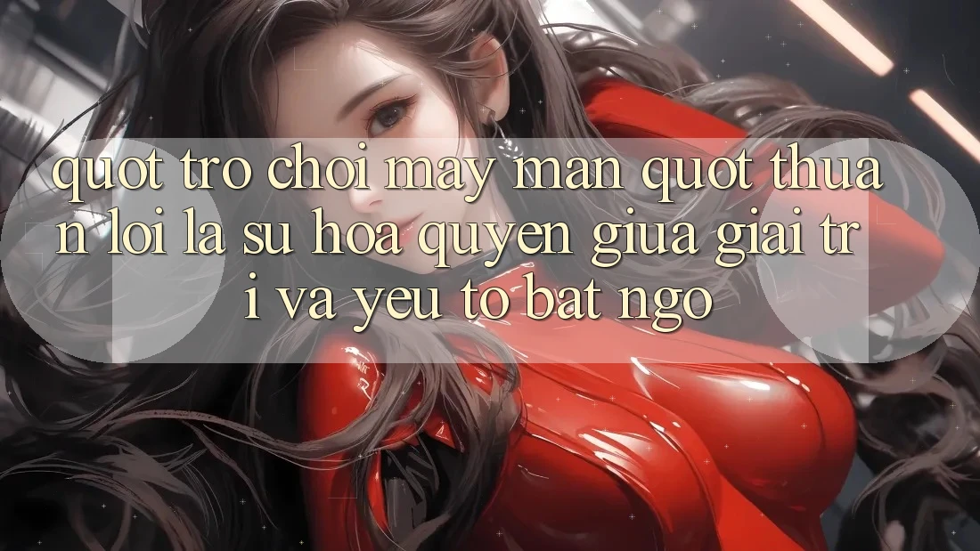 " Trò Chơi May Mắn" - Thuận lợi Là Sự Hòa quyện Giữa Giải Trí và Yếu Tố Bất Ngờ