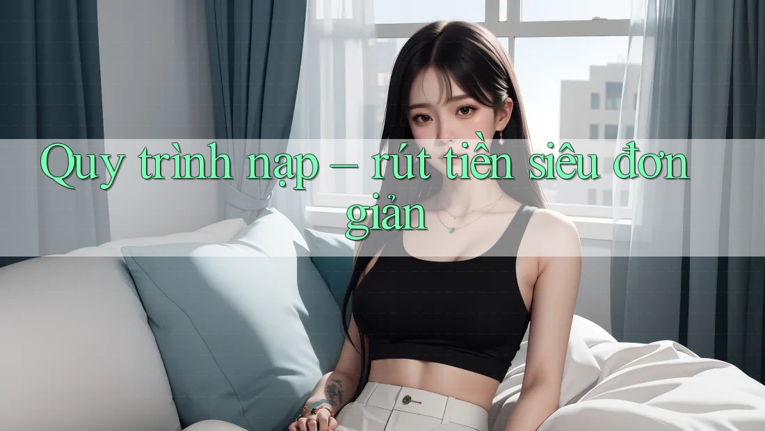 Quy trình nạp – rút tiền siêu đơn giản