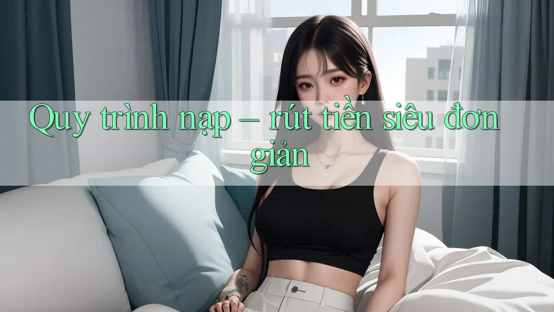 Quy trình nạp – rút tiền siêu đơn giản