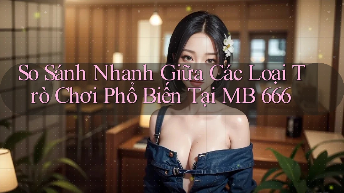 So Sánh Nhanh Giữa Các Loại Trò Chơi Phổ Biến Tại MB 666