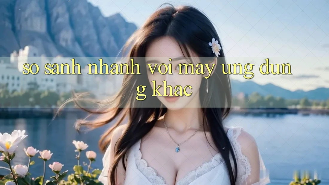 So sánh nhanh với mấy ứng dụng khác So sánh nhanh với mấy ứng dụng khác