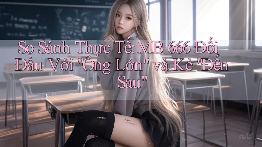 So Sánh Thực Tế: MB 666 Đối Đầu Với “Ông Lớn” và Kẻ “Đến Sau”