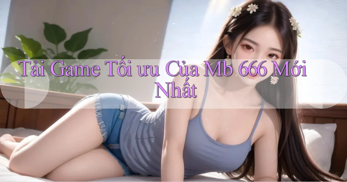 tải game tối ưu của mb 666 mới nhất