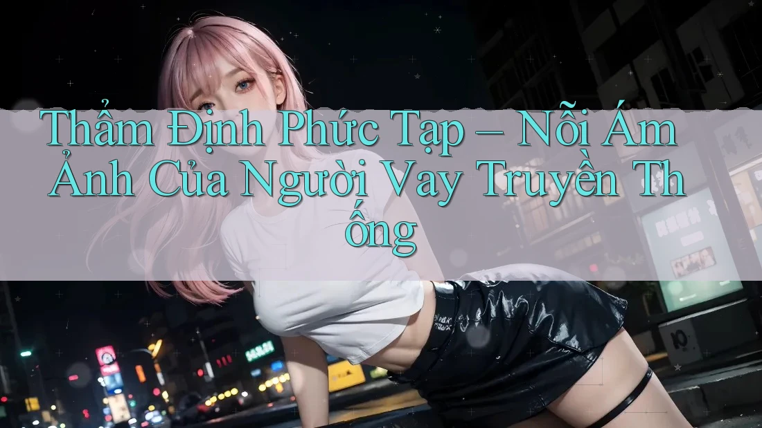 Thẩm Định Phức Tạp – Nỗi Ám Ảnh Của Người Vay Truyền Thống