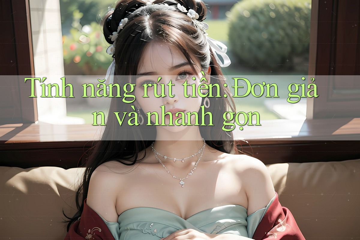 Tính năng rút tiền: Đơn giản và nhanh gọn