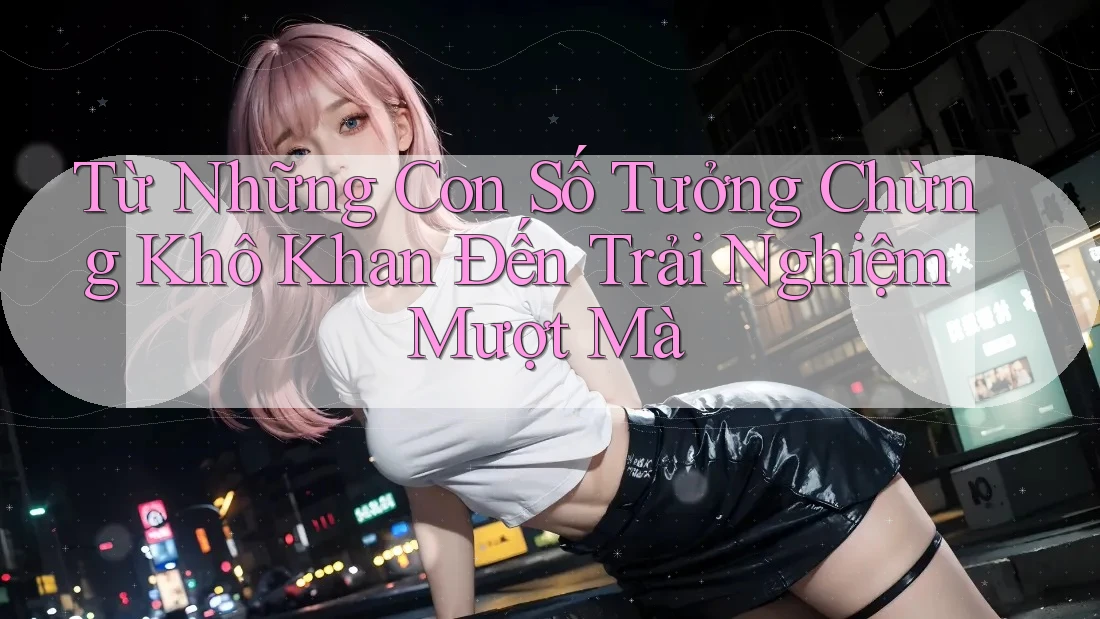 Từ Những Con Số Tưởng Chừng Khô Khan Đến Trải Nghiệm Mượt Mà