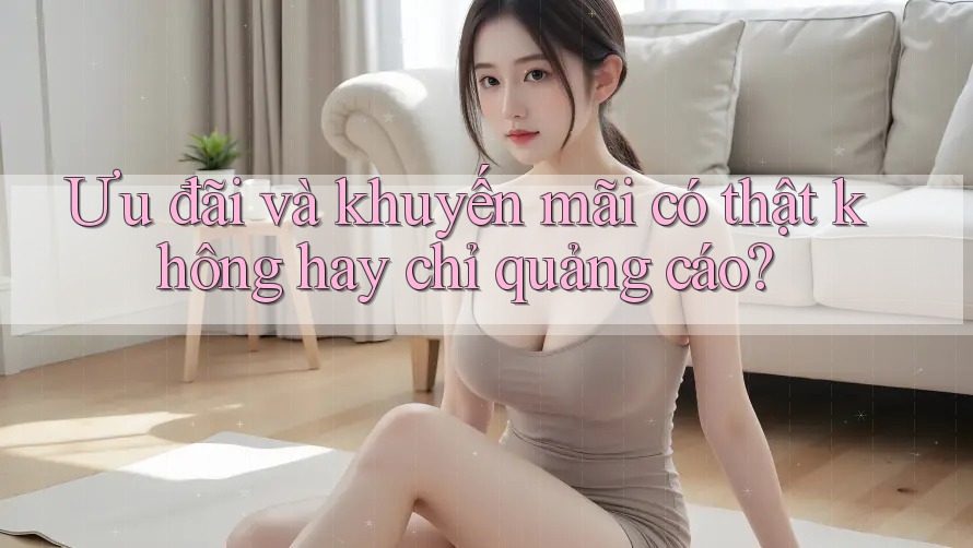 Ưu đãi và khuyến mãi có thật không hay chỉ quảng cáo?