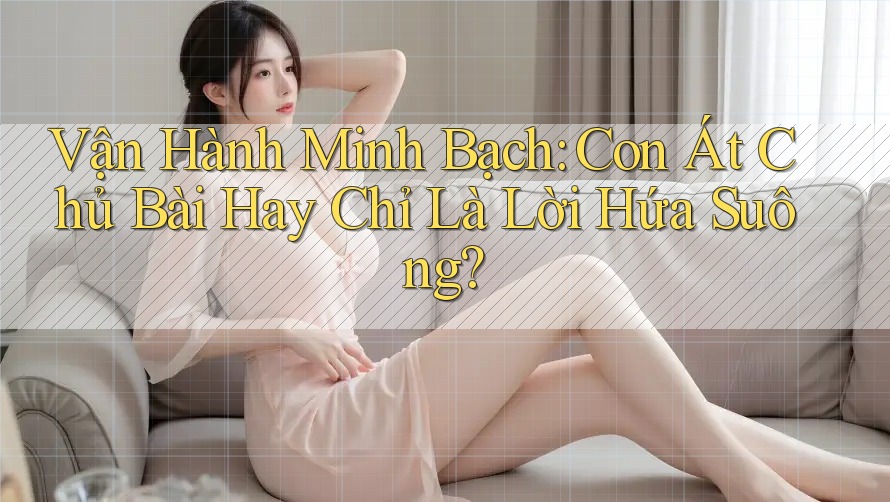 Vận Hành Minh Bạch: Con Át Chủ Bài Hay Chỉ Là Lời Hứa Suông?