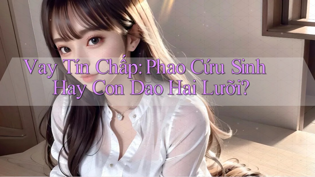 Vay Tín Chấp: Phao Cứu Sinh Hay Con Dao Hai Lưỡi?