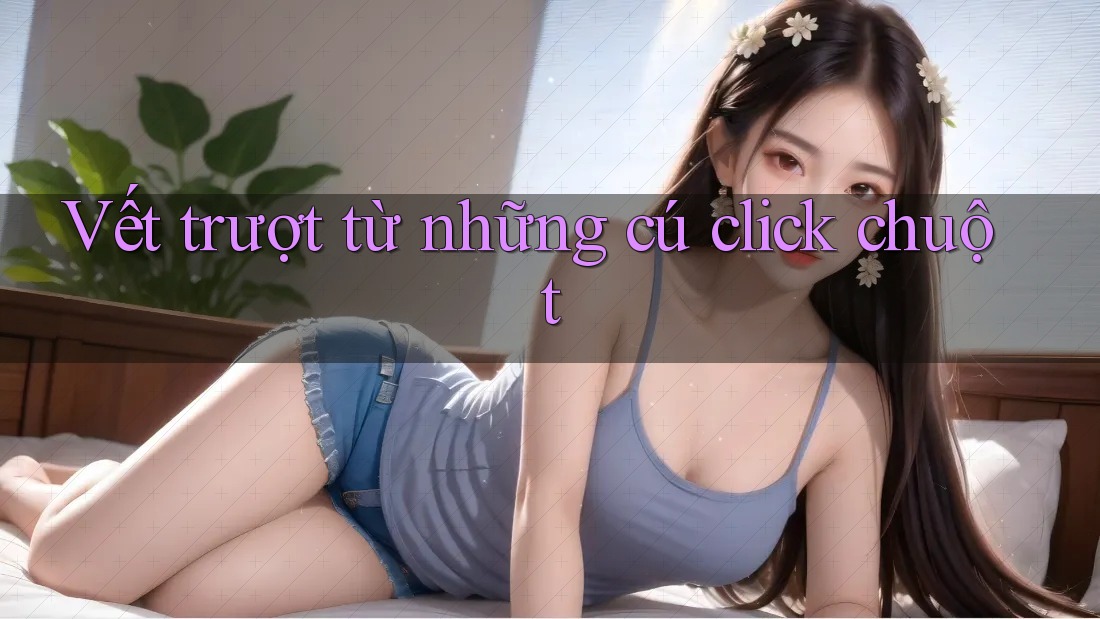 Vết trượt từ những cú click chuột